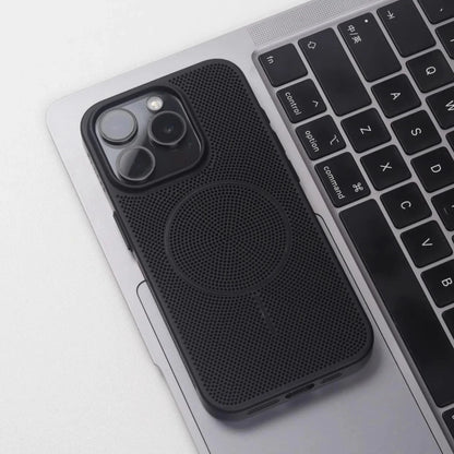 Coque iPhone MagSafe ventilée rigide