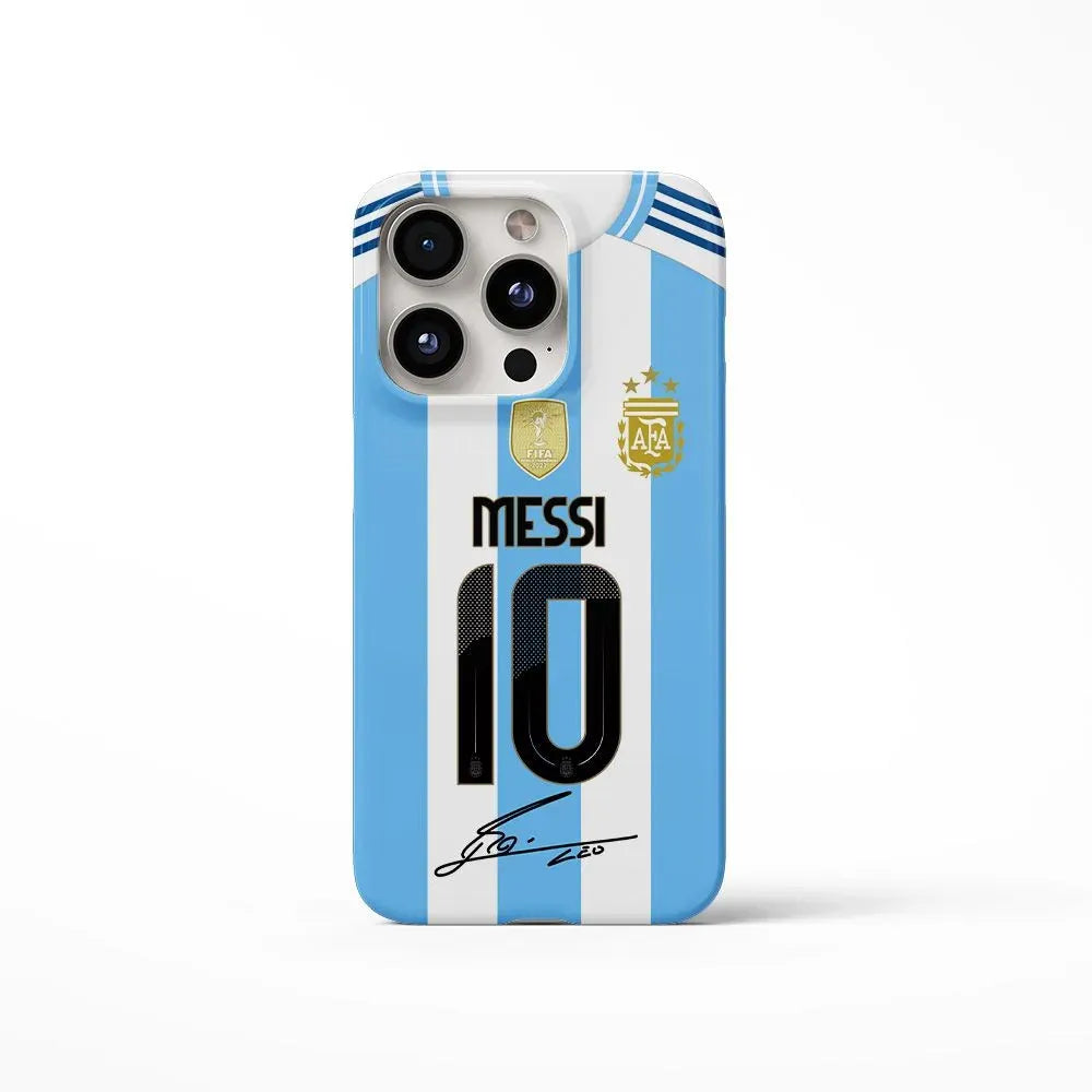 Coque iPhone maillot foot Messi 10