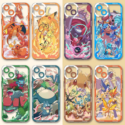 Coque iPhone Pokémon Pikachu transparente