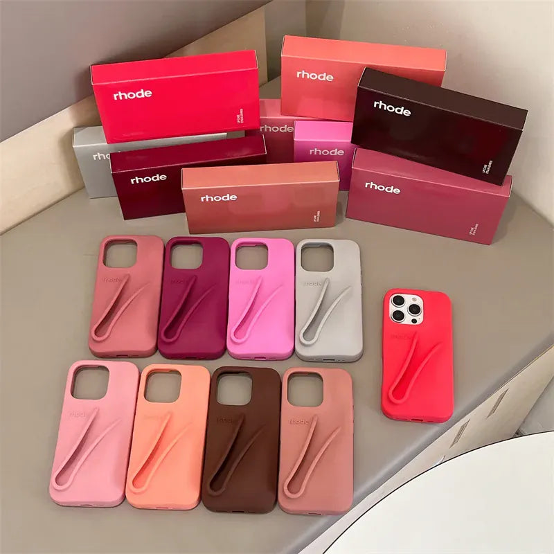 Coque iPhone silicone liquide avec gloss