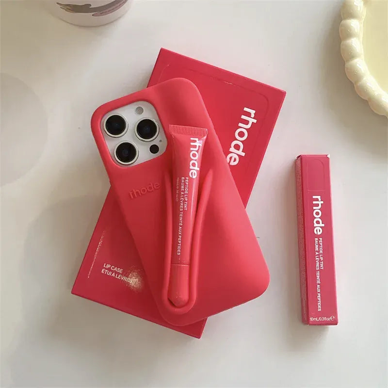 Coque iPhone silicone liquide avec gloss