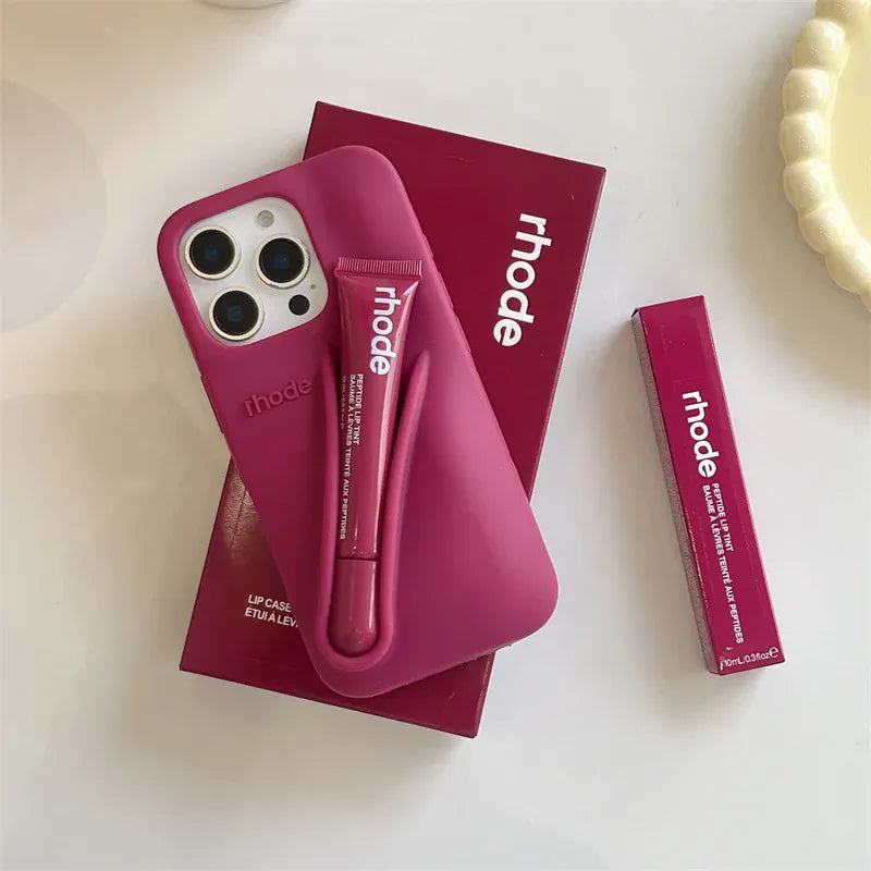 Coque iPhone silicone liquide avec gloss