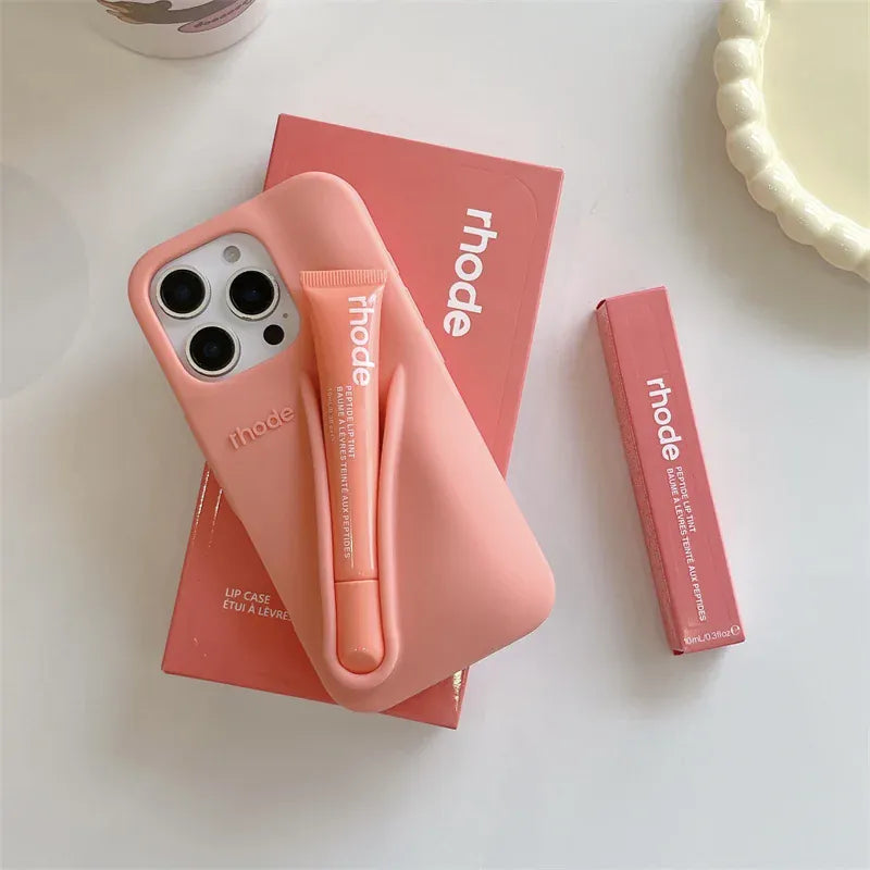 Coque iPhone silicone liquide avec gloss