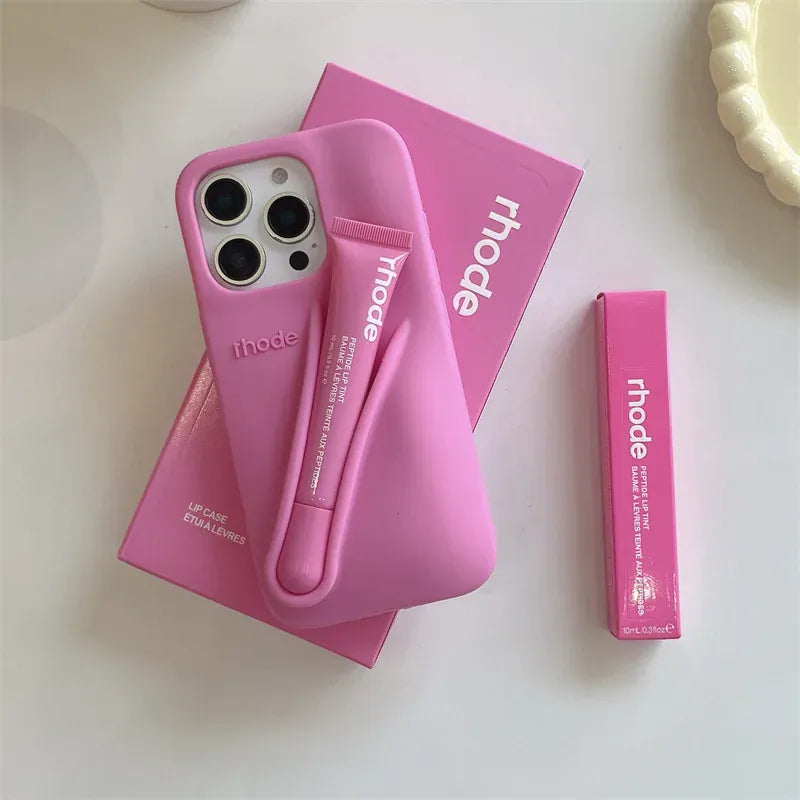 Coque iPhone silicone liquide avec gloss