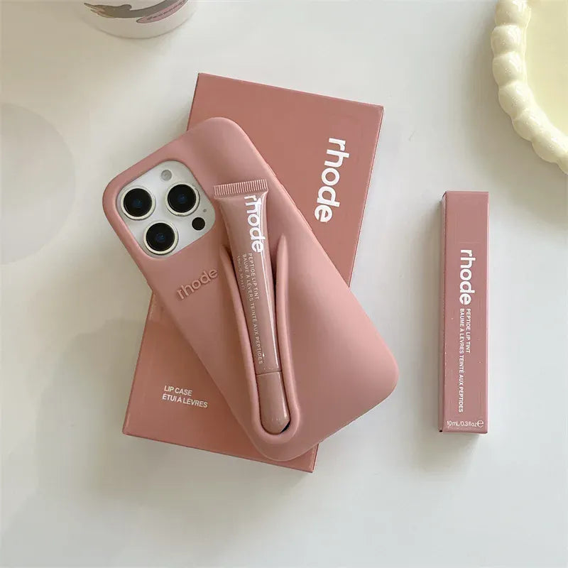 Coque iPhone silicone liquide avec gloss