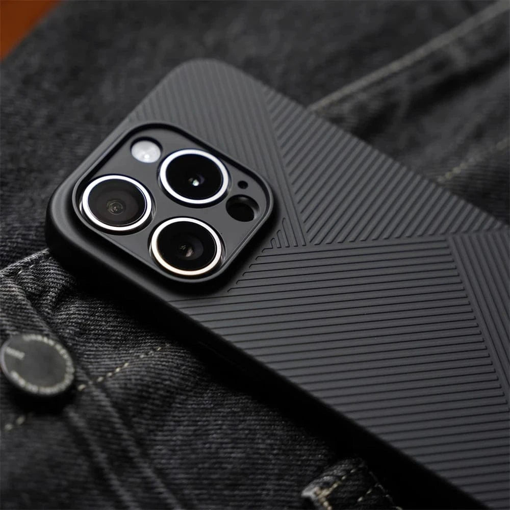 Coque iPhone transparente mate anti-traces