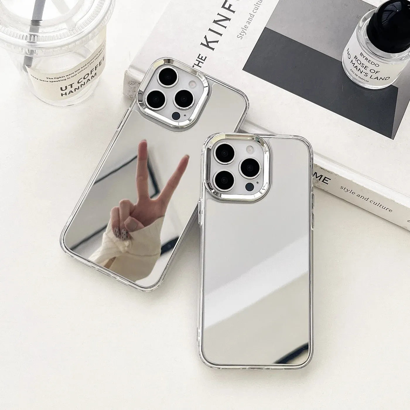 Coque miroir iPhone antichoc