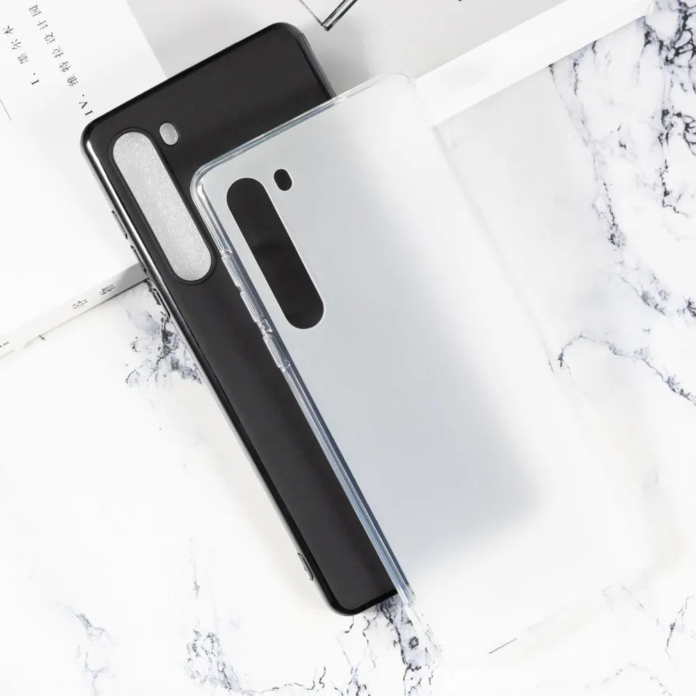 Coque Motorola Edge 2020 silicone transparente