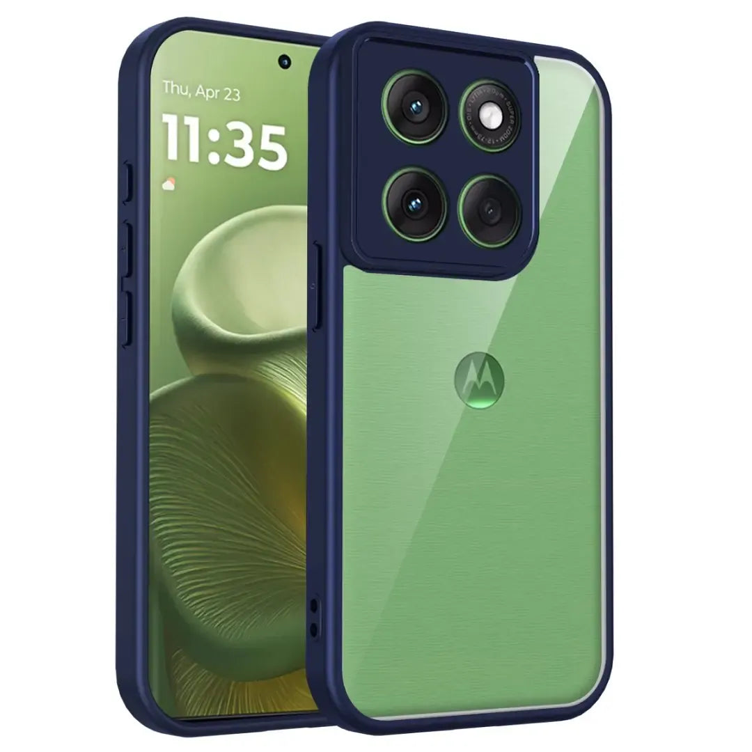 Coque Motorola transparente antichoc avec anneau