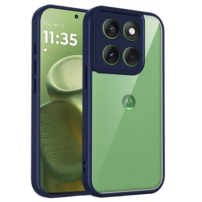 Coque Motorola transparente antichoc avec anneau