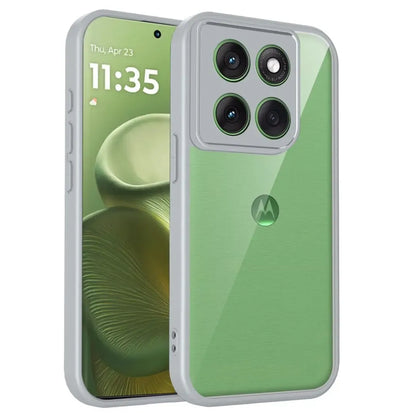 Coque Motorola transparente antichoc avec anneau