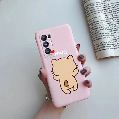 Coque OPPO Find X3 Neo silicone ourson