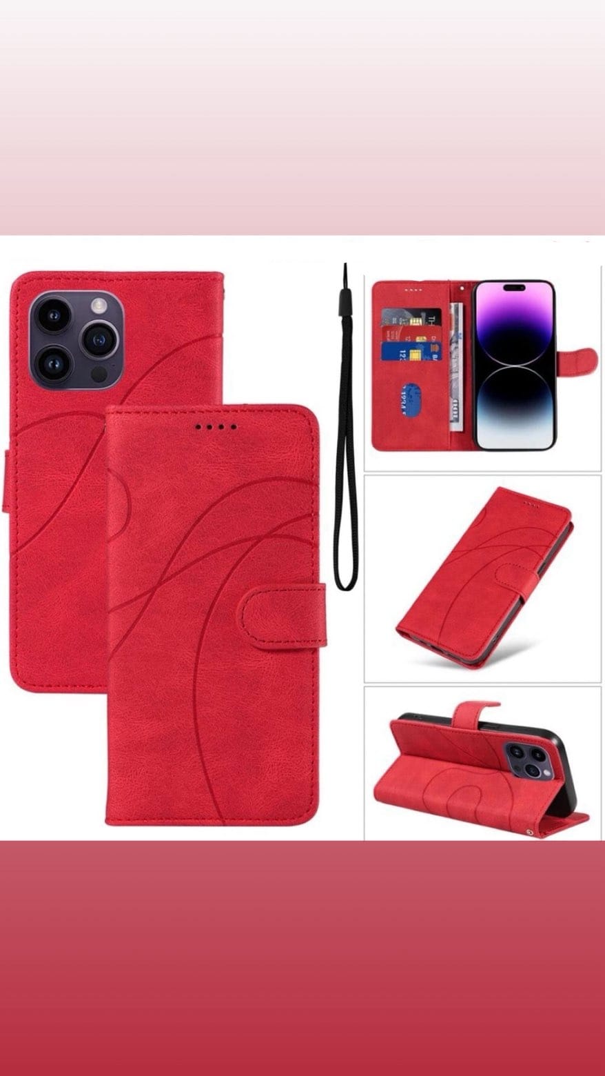 Coque portefeuille cuir Honor 200 Lite