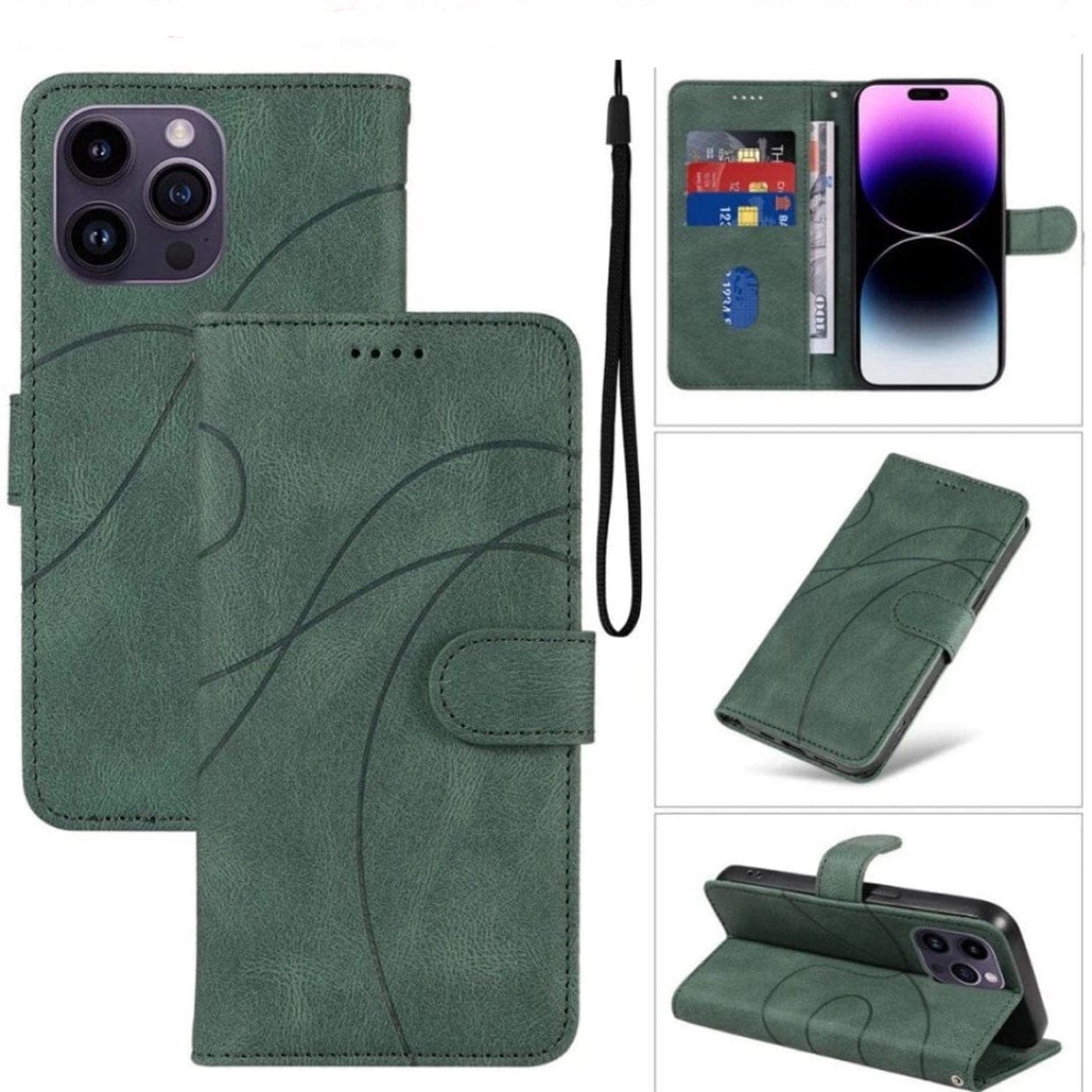 Coque portefeuille cuir Honor 200 Lite