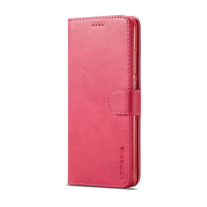 Coque portefeuille cuir pour Redmi Note