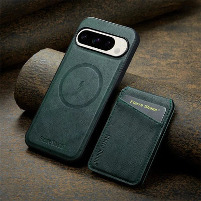 Coque portefeuille magnétique cuir Google Pixel