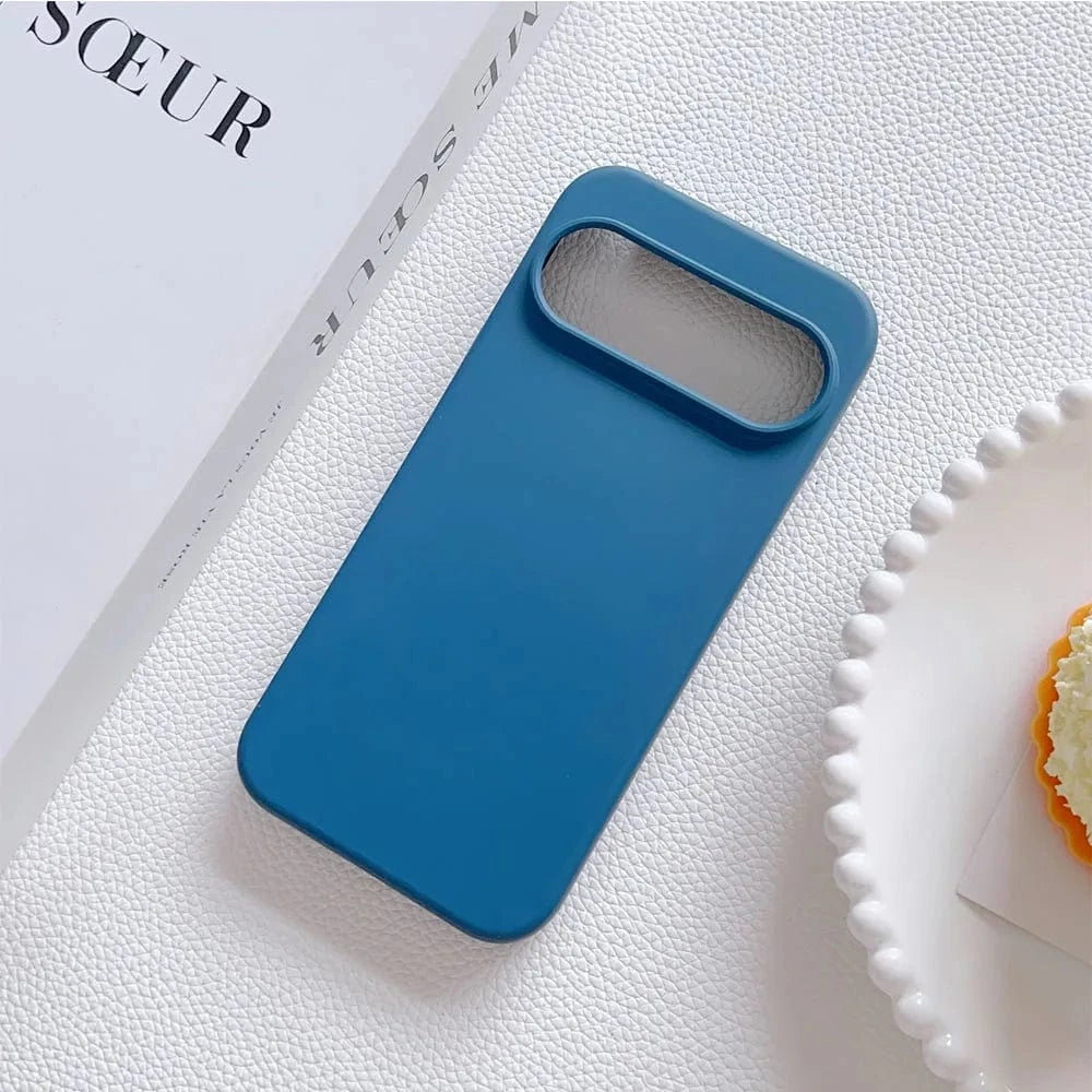 Coque silicone liquide antichoc Google Pixel