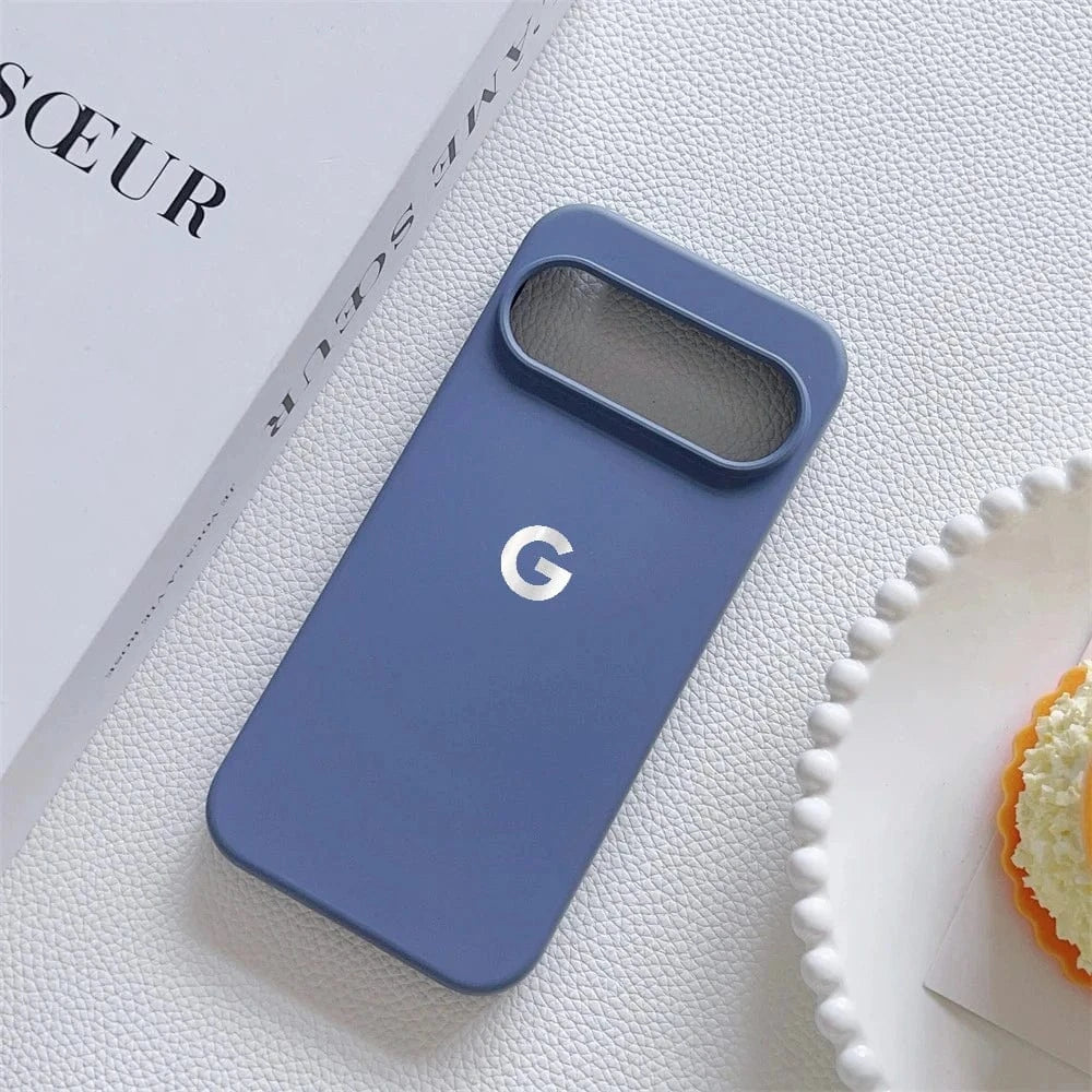 Coque silicone liquide antichoc Google Pixel