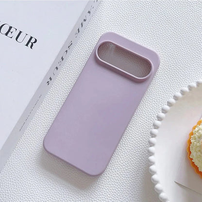 Coque silicone liquide antichoc Google Pixel