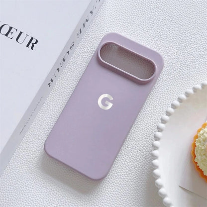 Coque silicone liquide antichoc Google Pixel