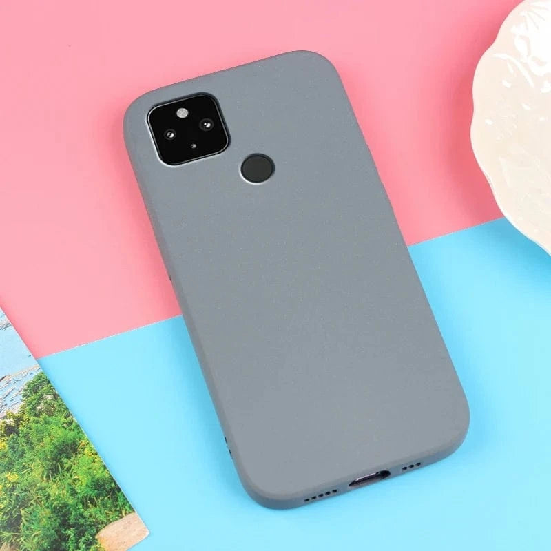 Coque silicone mate antichoc Google Pixel