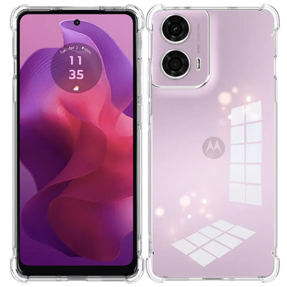Coque silicone transparente antichoc Motorola Moto G24