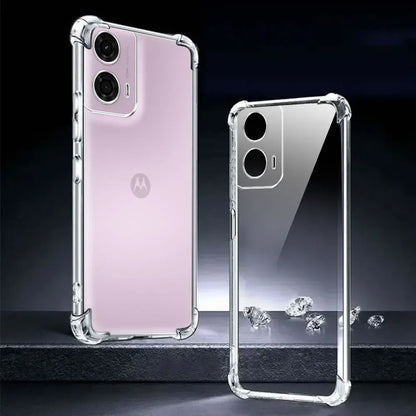 Coque silicone transparente antichoc Motorola Moto G24