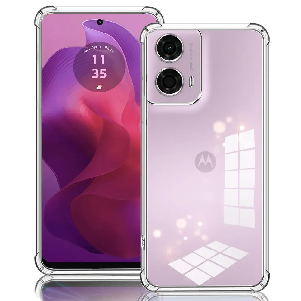 Coque silicone transparente antichoc Motorola Moto G24