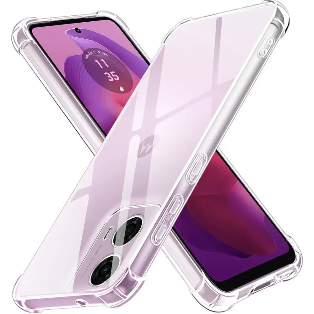 Coque silicone transparente antichoc Motorola Moto G24