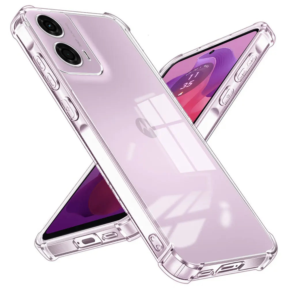 Coque silicone transparente antichoc Motorola Moto G24