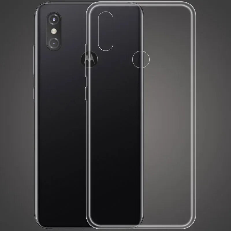 Coque silicone transparente Motorola One