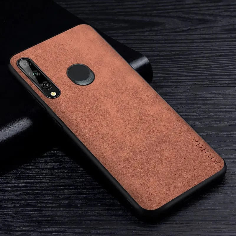 Coque simili cuir anti-rayures Huawei