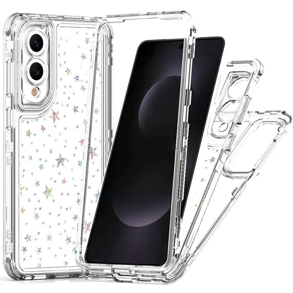 Coque transparente Honor etoile