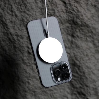 Coque transparente MagSafe rigide iPhone 12-16