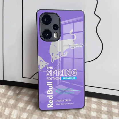 Coque verre trempé Xiaomi Poco taureau rouge