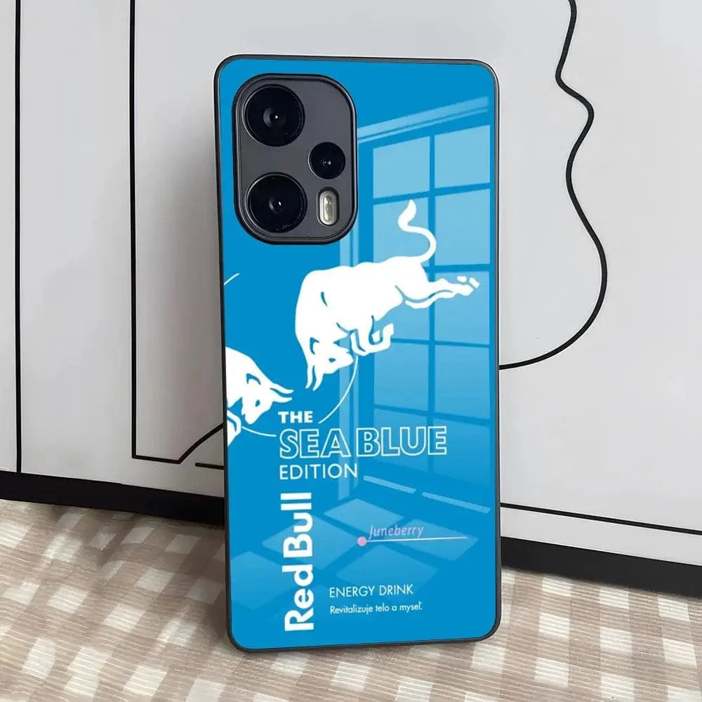 Coque verre trempé Xiaomi Poco taureau rouge