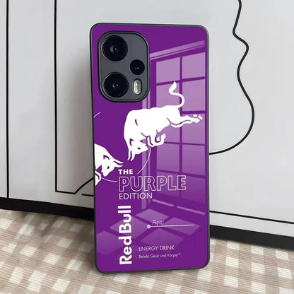 Coque verre trempé Xiaomi Poco taureau rouge