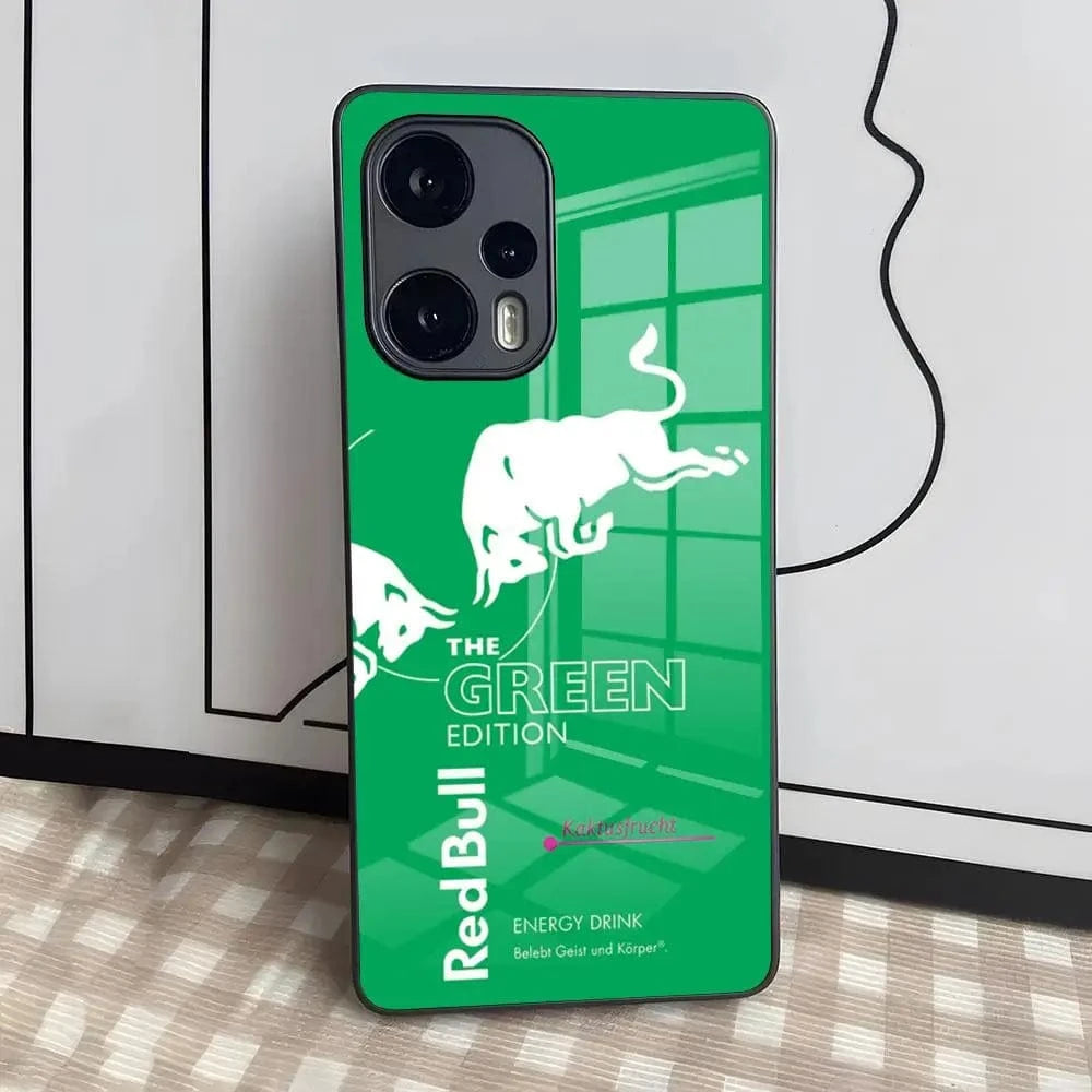 Coque verre trempé Xiaomi Poco taureau rouge