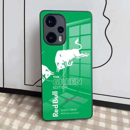 Coque verre trempé Xiaomi Poco taureau rouge