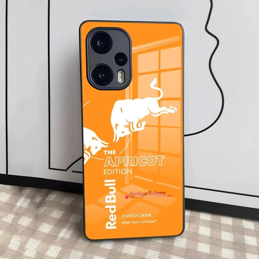 Coque verre trempé Xiaomi Poco taureau rouge