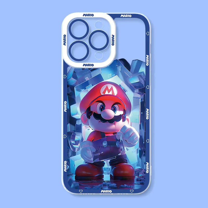 Coque Xiaomi Redmi Mario en briques souple